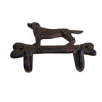 Wandhaken Garderobe Hund m. Knochen