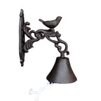 Türglocke Vogel Gusseisen groß Nostalgie Gartendeko