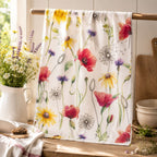Geschirrtuch Mohnwiese Landhausstil 50x70cm