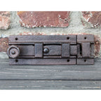 Türriegel Gartentorriegel Gusseisen Antikbraun Nostalgie 20cm