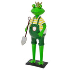 Gartenfigur Froschkönig Gärtner