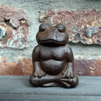 Yoga Frosch Gusseisen