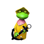 Zaunhocker Frosch mit Anker