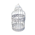 Dekokäfig Shabby Chic Weiß Vintage Landhausstil Dekoration Tischdeko