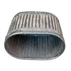 Pflanzschale gerillt L27cm