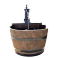 Weinfass Wasserspiel m. Pitcherpumpe