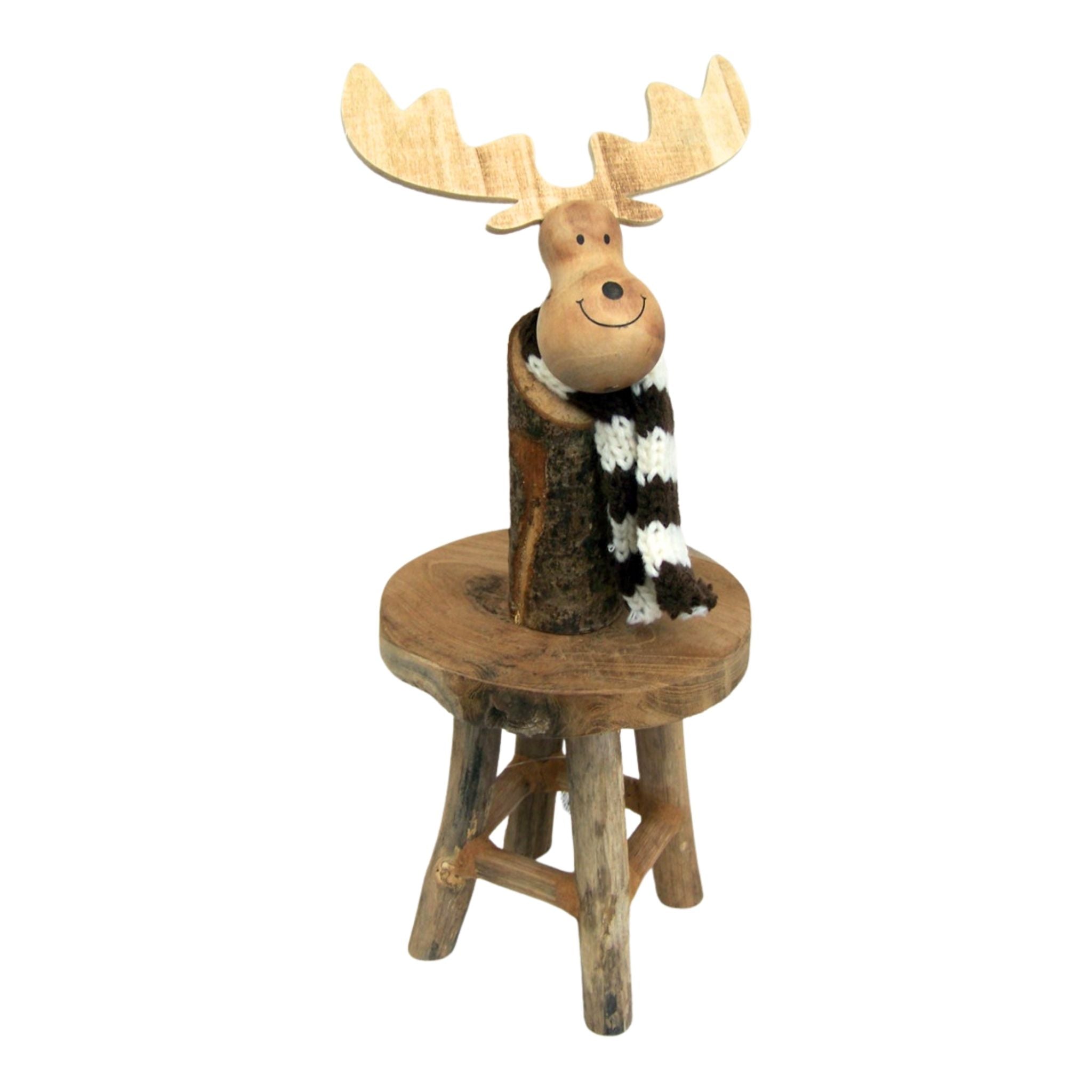 Teak Hocker klein NEU Deko Kerzenteller Untersetzer