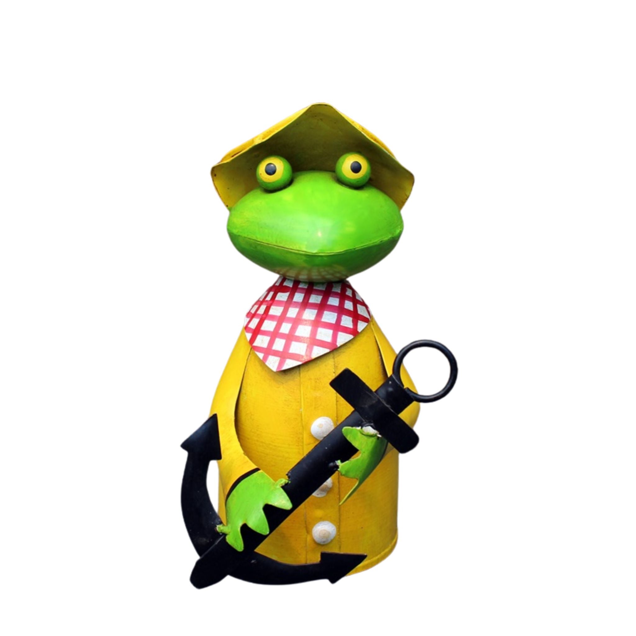 Zaunhocker Frosch mit Anker