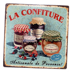 Nostalgie Blechschild La Confiture Küchendeko Marmelade