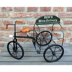 Nostalgie Weinhalter Fahrrad Weinlagerung
