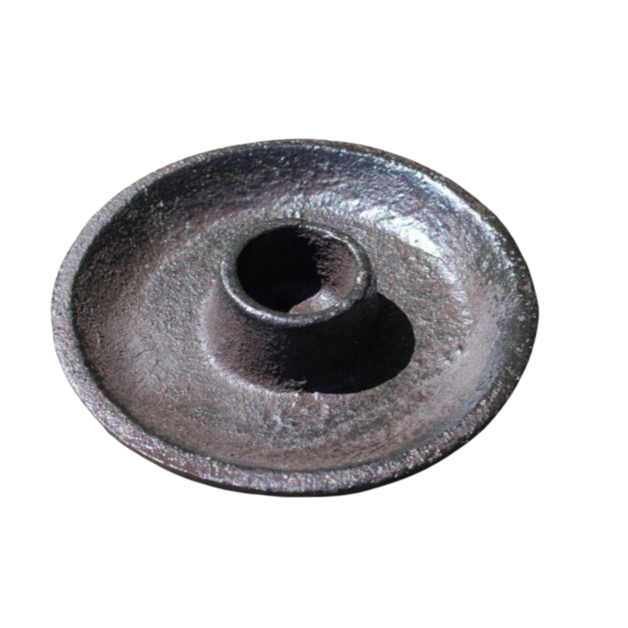 Gusseisen Kerzenhalter Nostalgie Landhaus Antikbraun 9,5cm