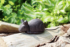 Schlüsselversteck Maus Gusseisen