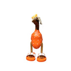 Dekofigur Ente Sommer-Look Landhaus-Stil 25cm