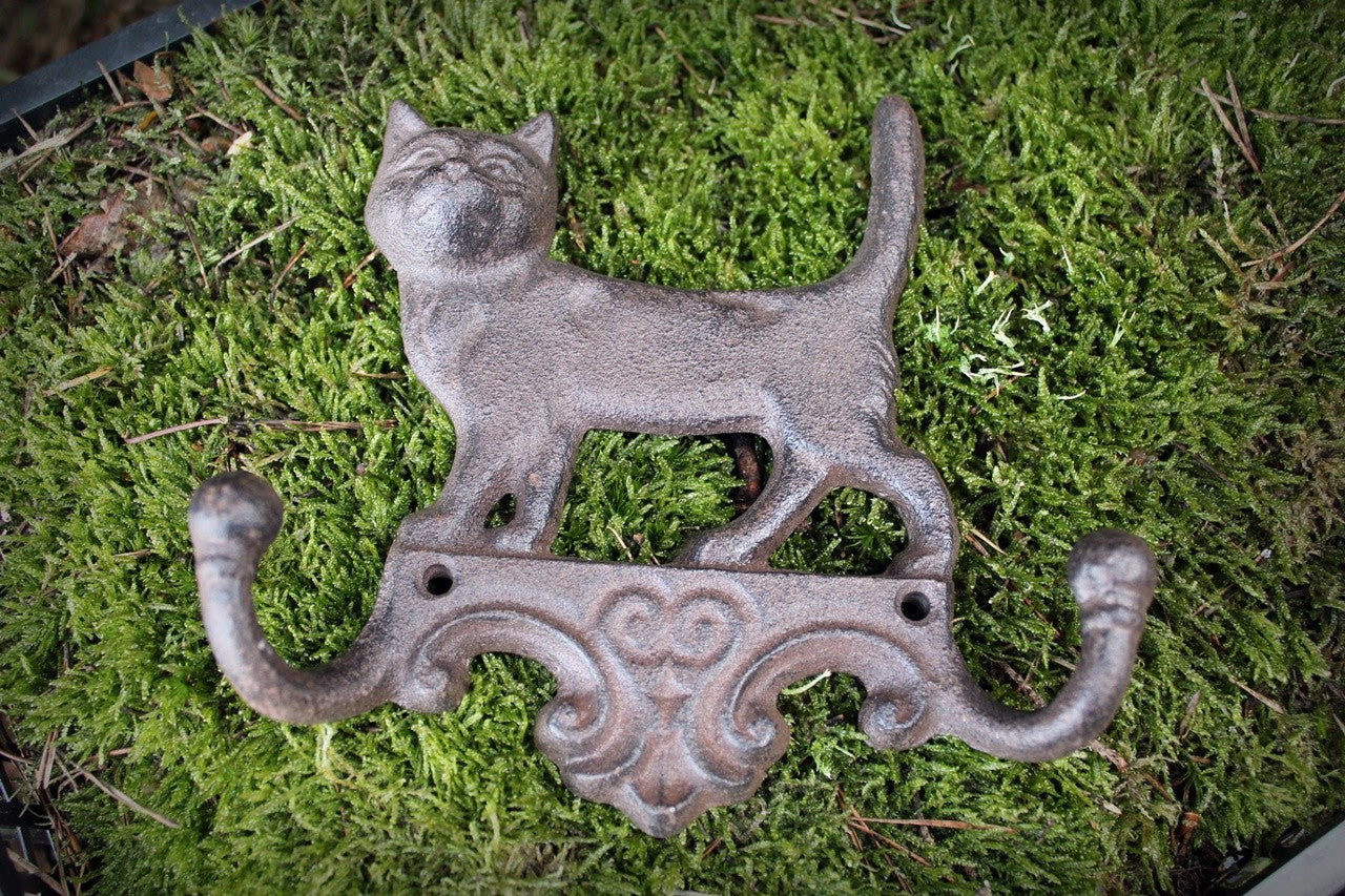 Wandhaken Katze