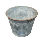 Pflanztopf Zink Nostalgie-Stil 16,5 cm