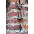 Türglocke Hirsch Nostalgie Geweih Jagd Türdeko Gusseisen
