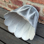 Blumentopf Shabby Chic Vintage Zinkoptik H16cm