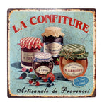 Nostalgie Blechschild La Confiture Küchendeko Marmelade