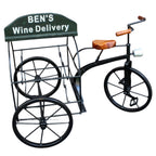 Nostalgie Weinhalter Fahrrad Weinlagerung