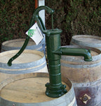 Schwengelpumpe grün groß