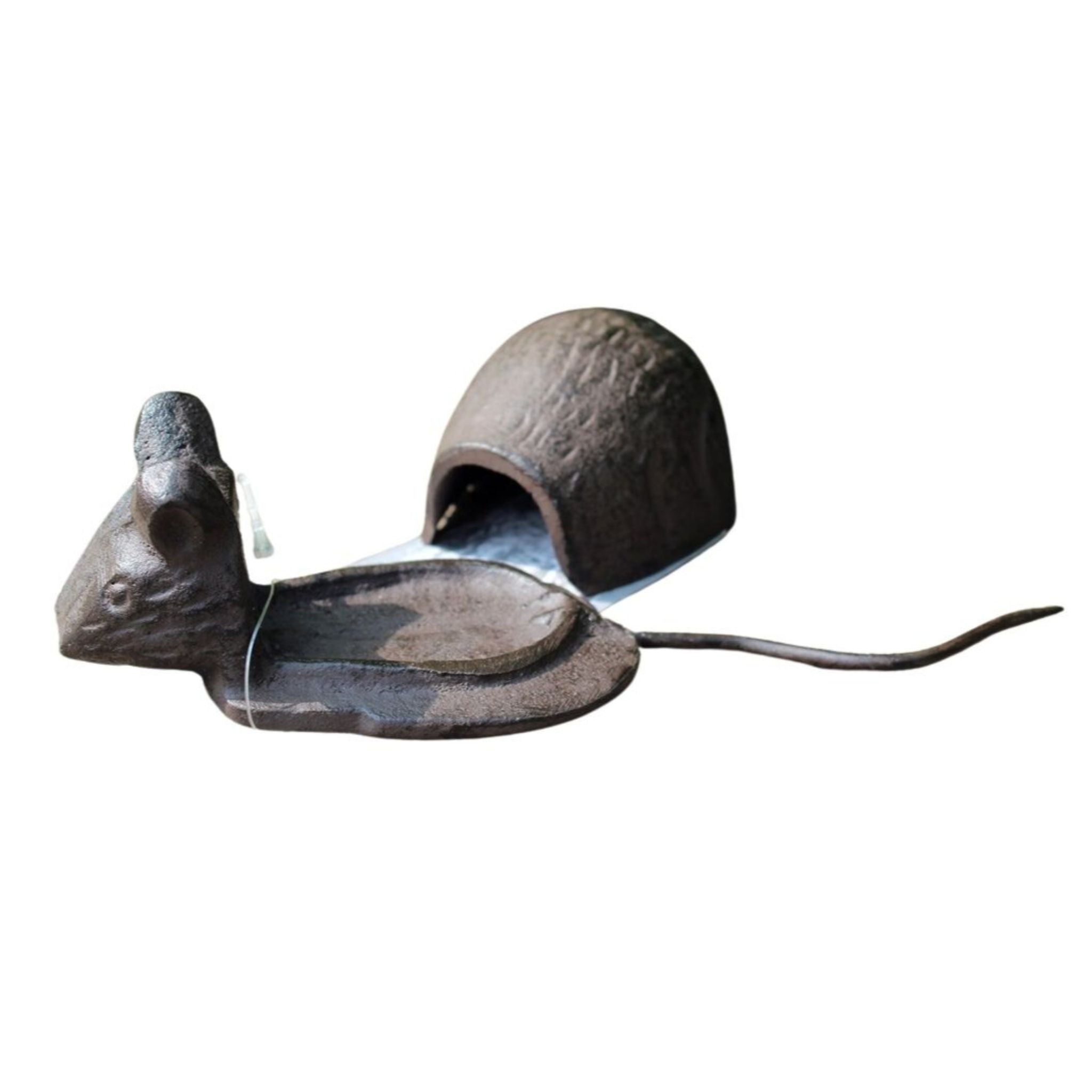 Schlüsselversteck Maus Gusseisen