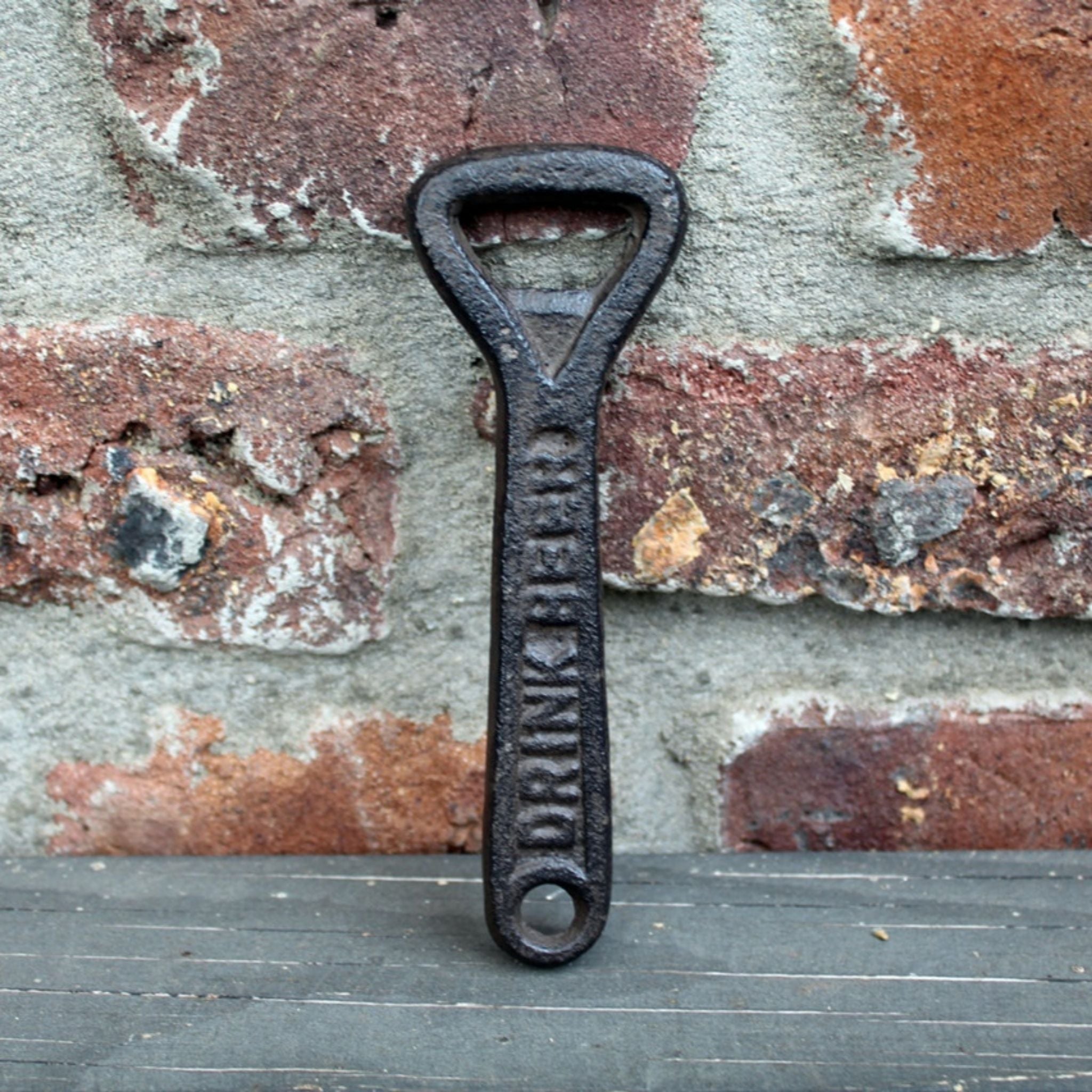 Flaschenöffner Gusseisen rustikal Kapselheber L14,5cm