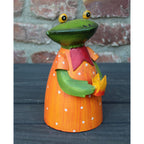 Zaunhocker Frau Frosch Krone