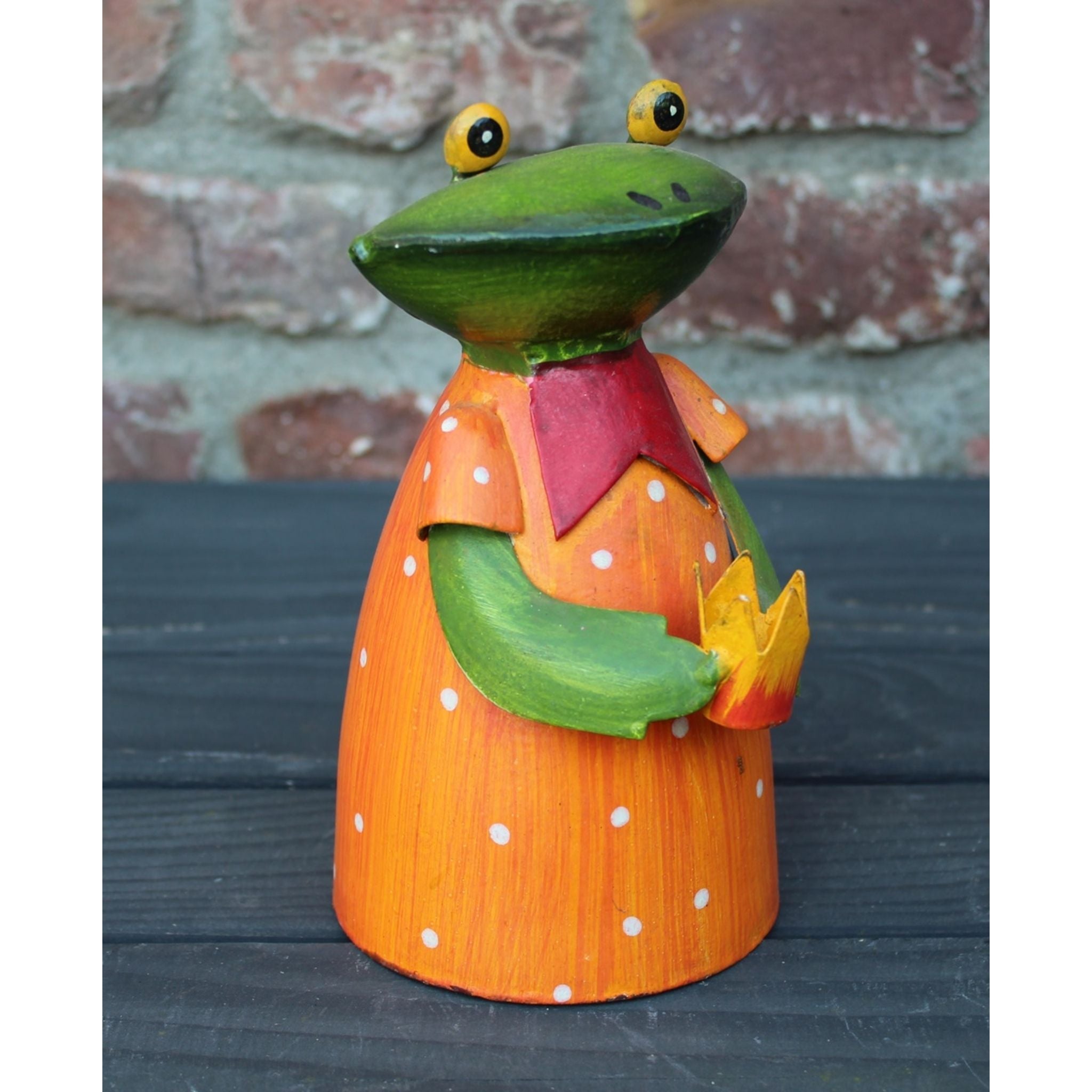 Zaunhocker Frau Frosch Krone