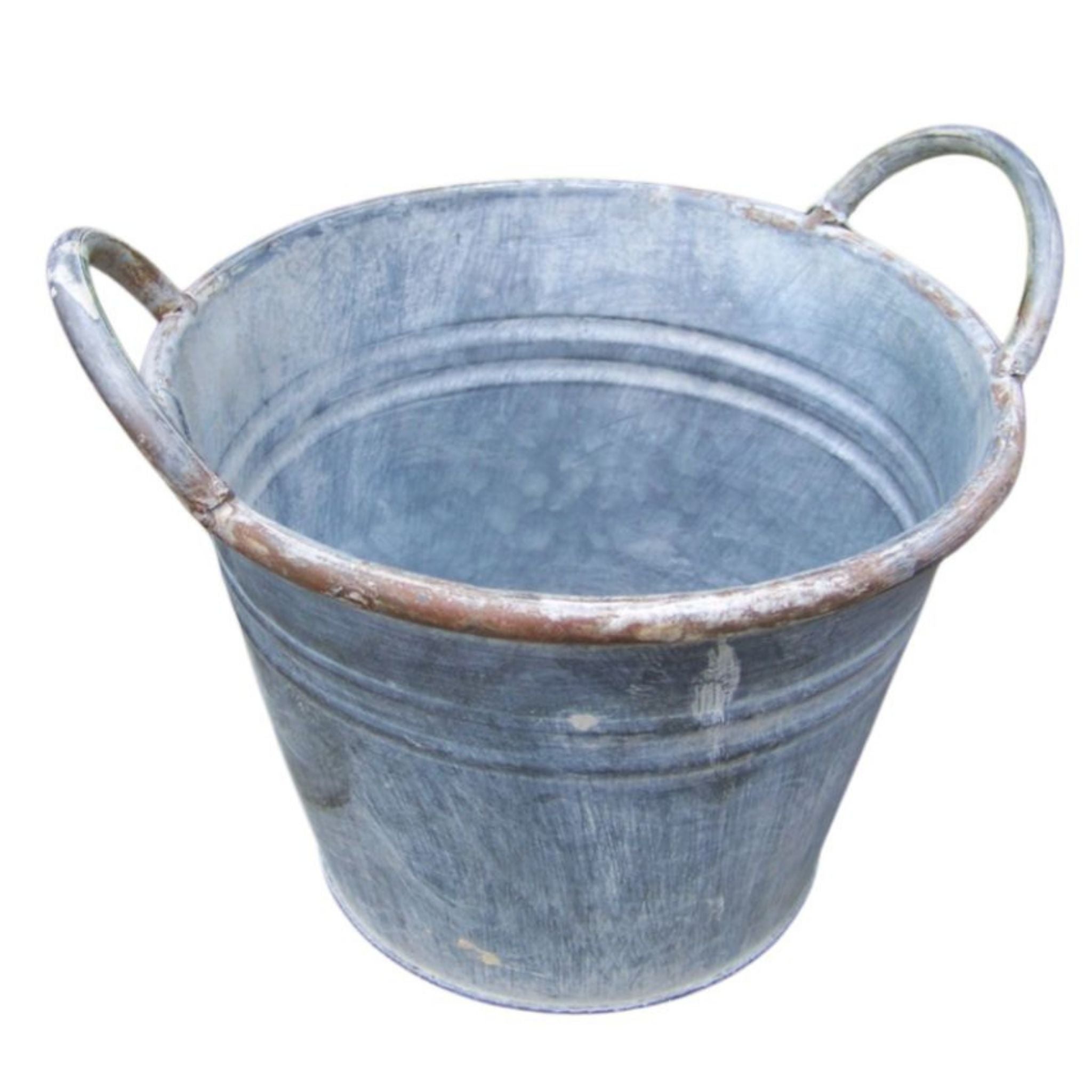 Zink Pflanzkübel Übertopf