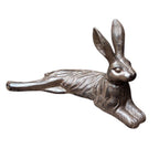 Dekofigur Hase liegend Gusseisen