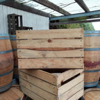 Apfelkiste "SWEET FRUITS" – rustikale Holzkiste im Vintage-Stil