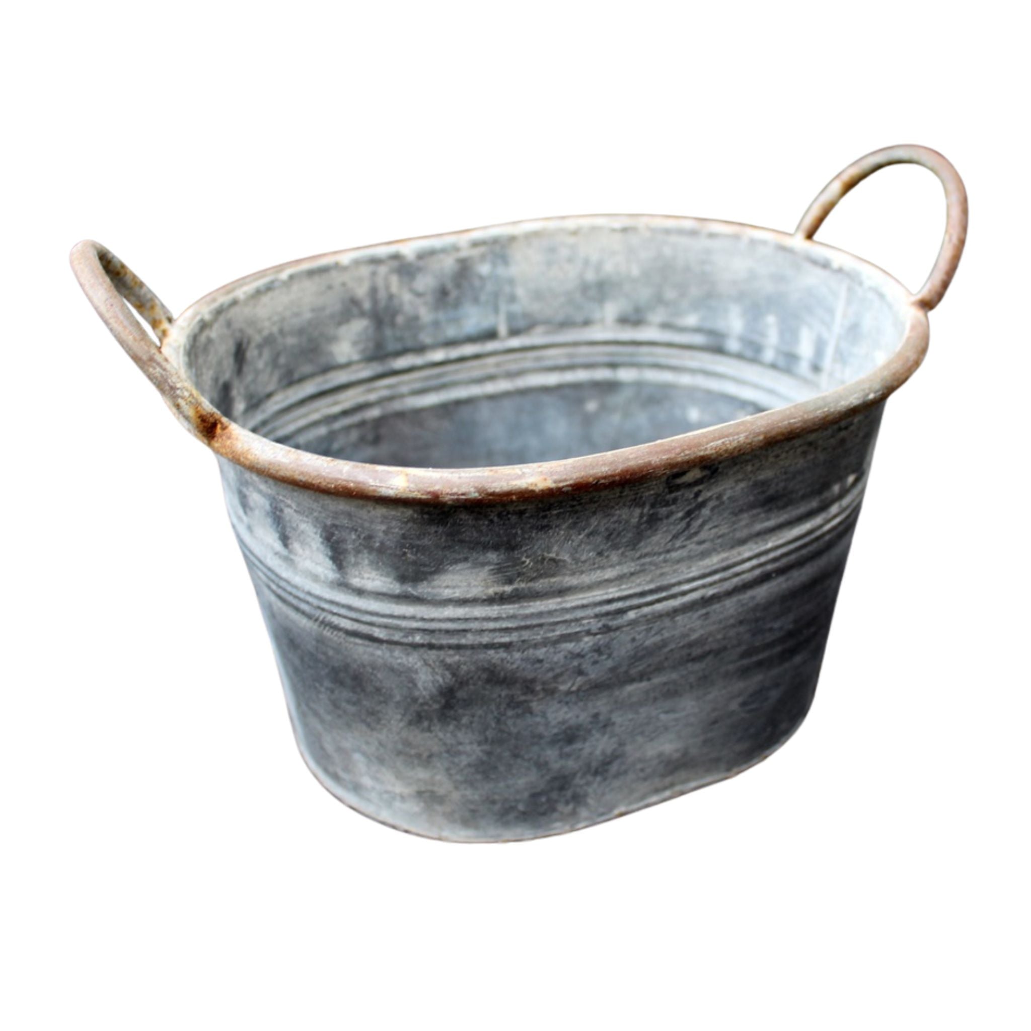 Pflanzschale Zink L22cm