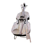 Deko Violine Metall Rost
