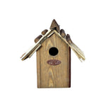 Vogelhaus Nistkasten mit Strohdach