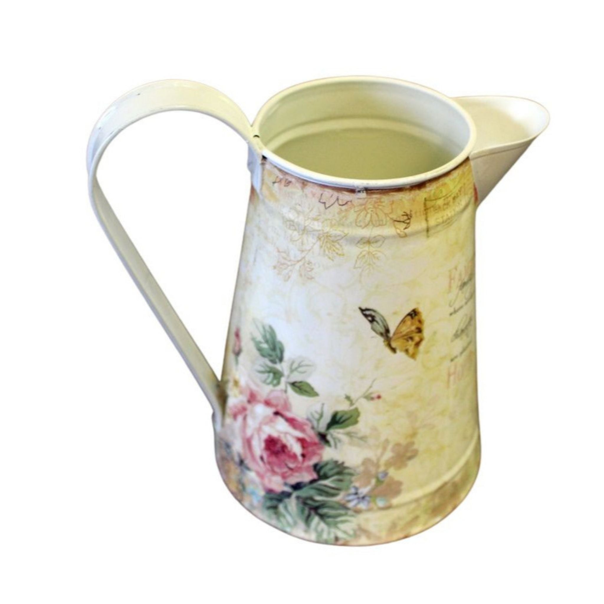 Deko Kanne Vintage Stil Vase für Trockenblumen