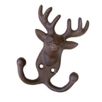 Doppel Wandhaken Hirsch