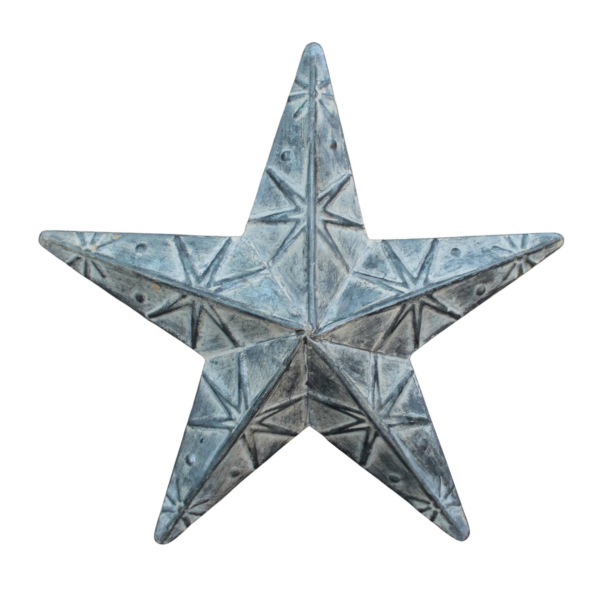 Metallstern Zink zum Aufhängen 30 cm