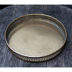 Tablett gold D23cm