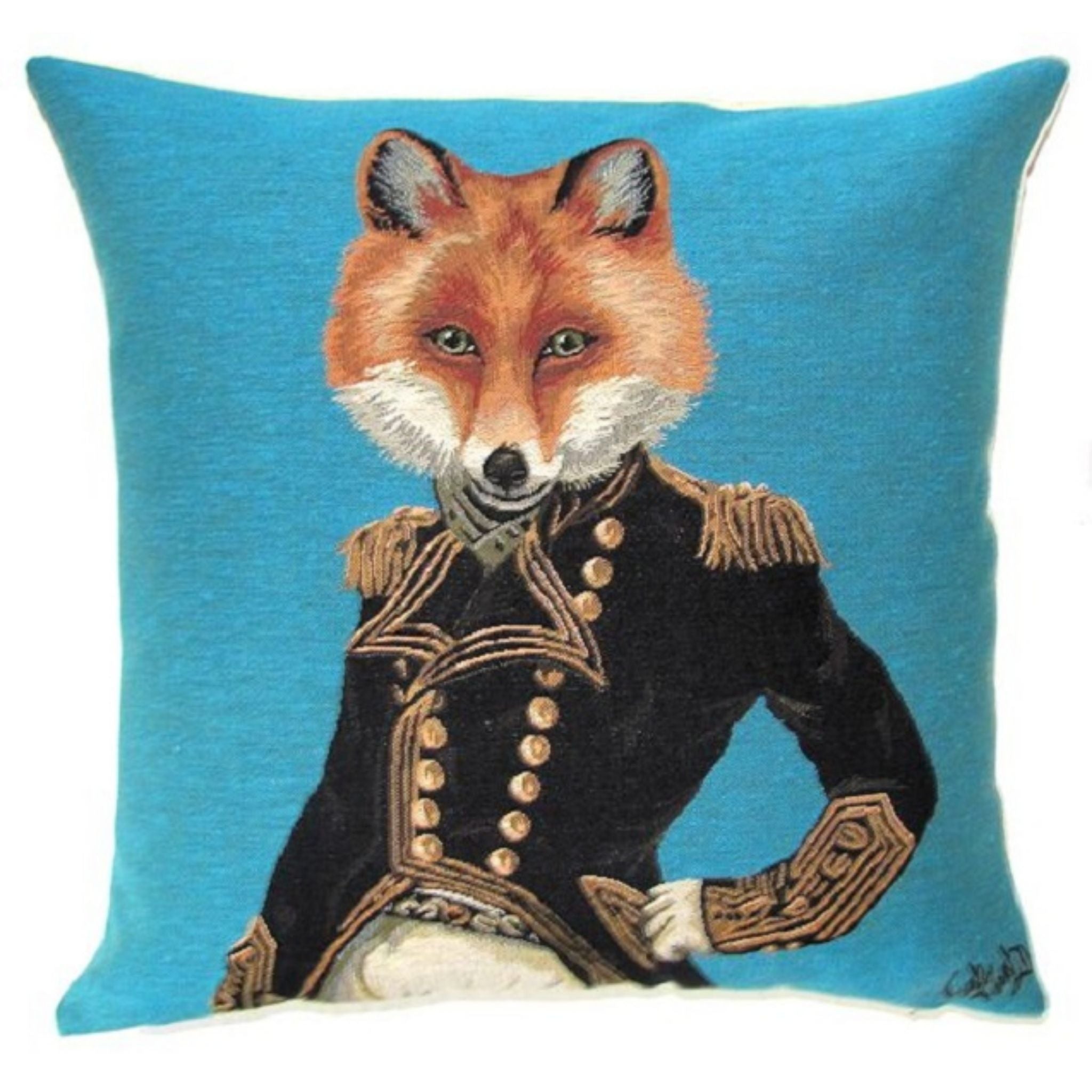 Gobelin Kissen Fabfunky Fuchs Dekokissen Landhaus