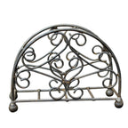 Serviettenhalter Rund Antikbraun Landhaus-Stil 14cm