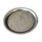 Kerzenteller goldfarben Untersetzer Kerzenhalter Antikstil D12,5cm