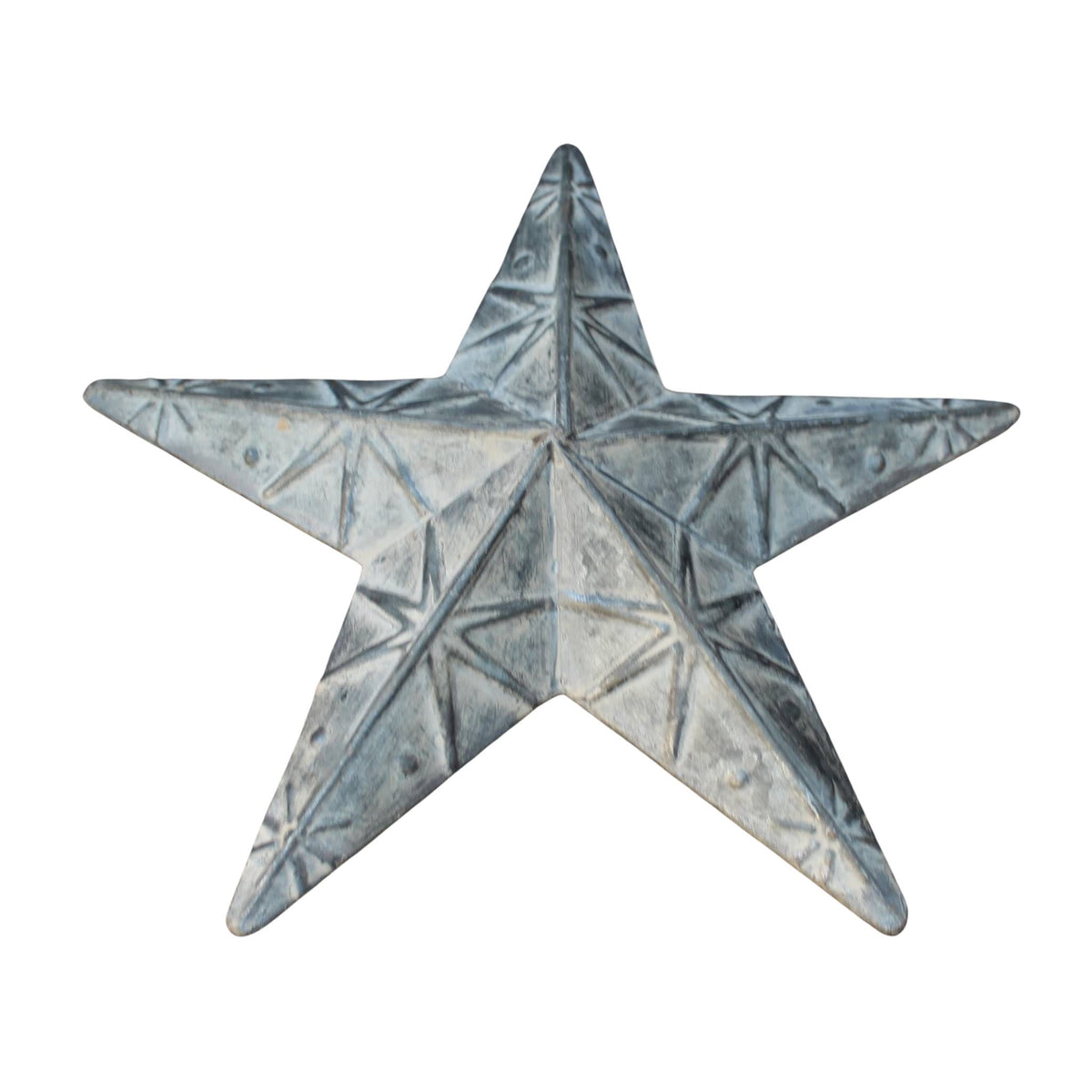Metallstern Zink zum Aufhängen 30 cm