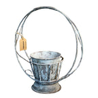 Nostalgie Pflanztopf Ring groß