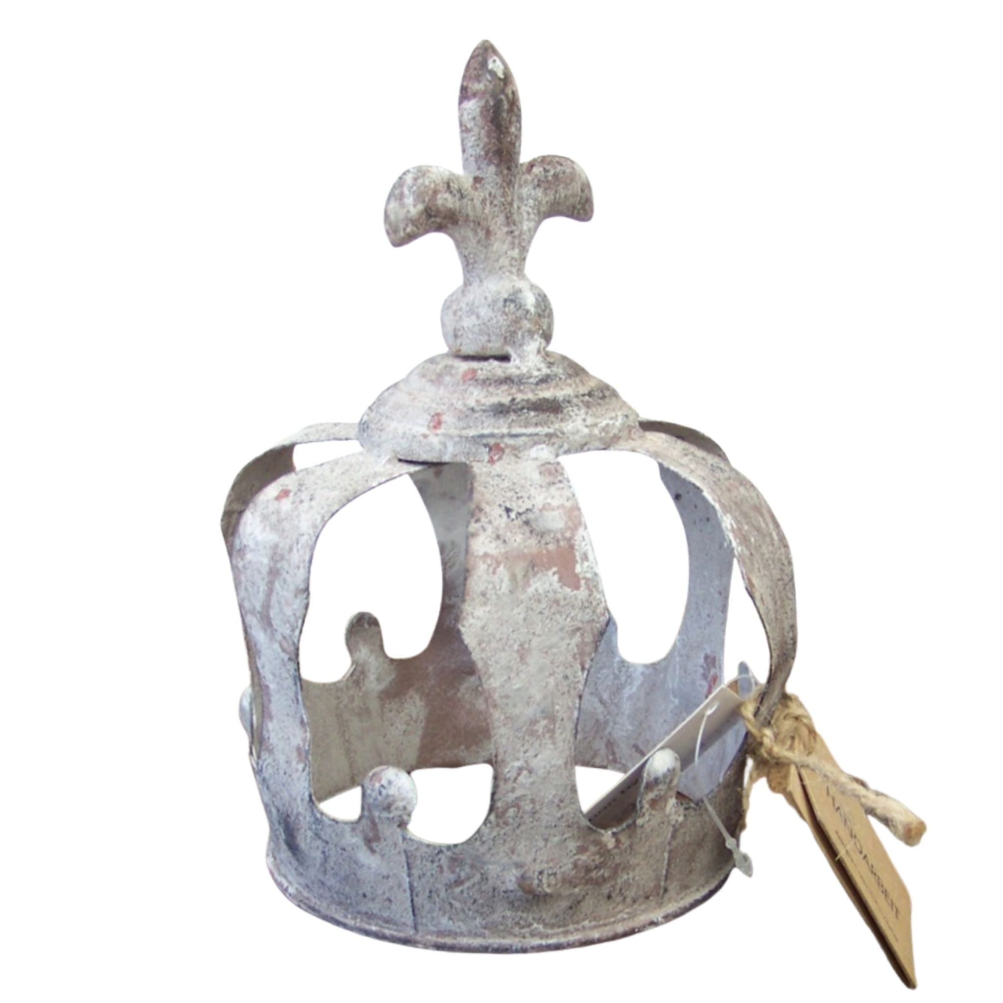 Krone ArtFerro aus Metall Gartendeko H18cm