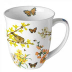 Porzellan Tasse Frühlings-Erwachen Natur-Motiv 0,4L