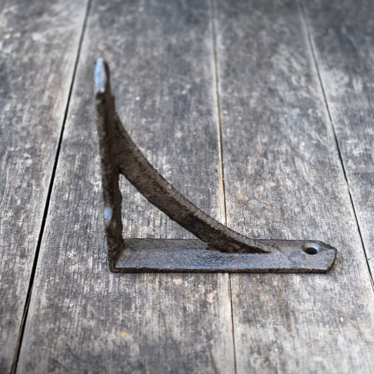 Regalträger Gusseisen antikbraun kleiner Regalwinkel 10 cm