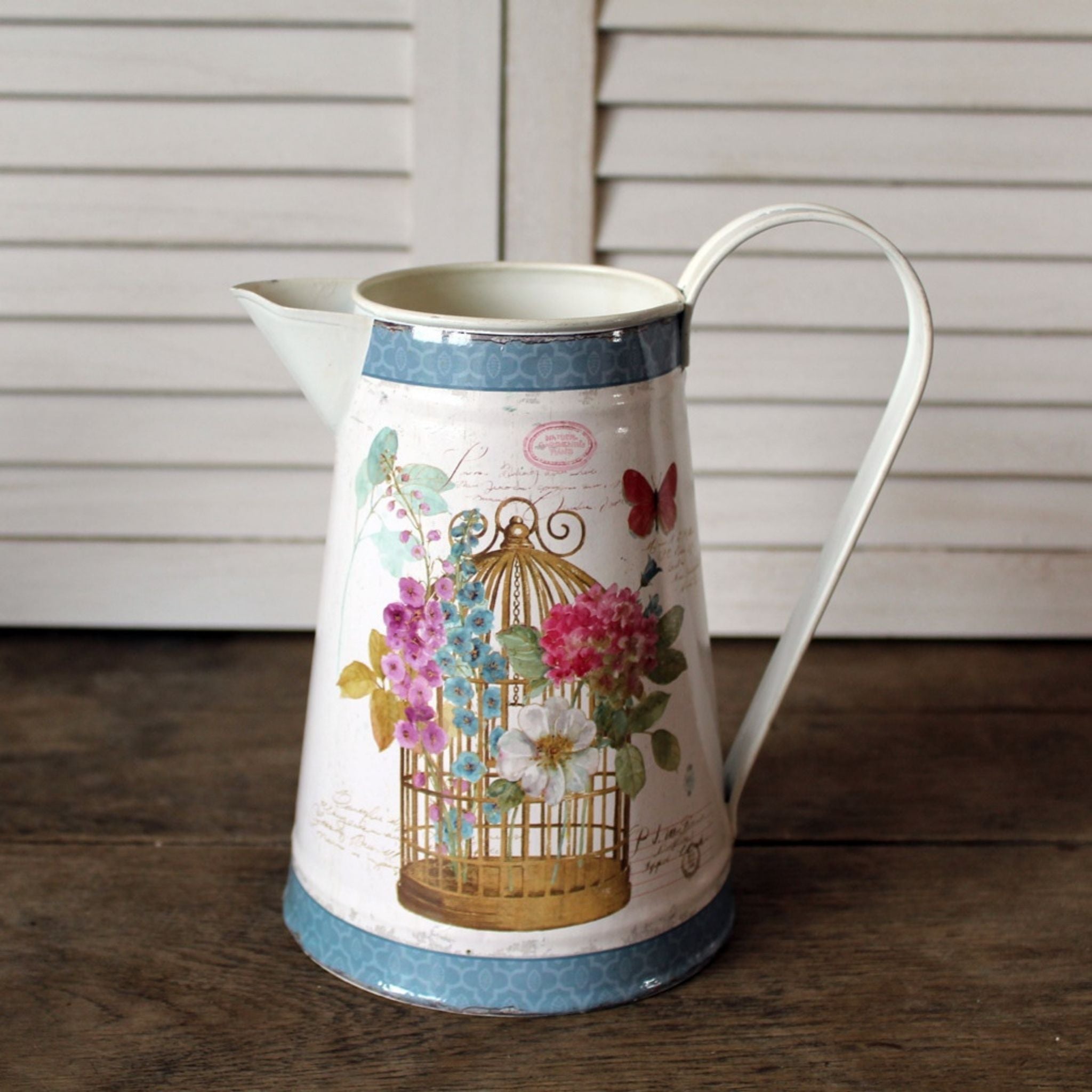 Deko Kanne Vogelkäfig Nostalgie Shabby
