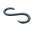 S Haken Gusseisen antikschwarz 10 cm
