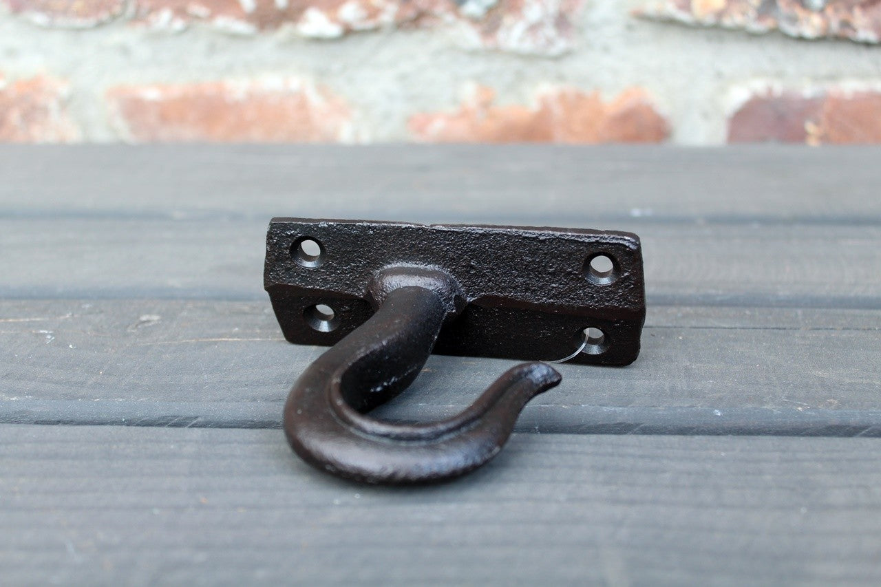 Deckenhaken Gusseisen antikschwarz