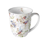 Porzellan Tasse Vögel Morgengezwitscher 0,4L